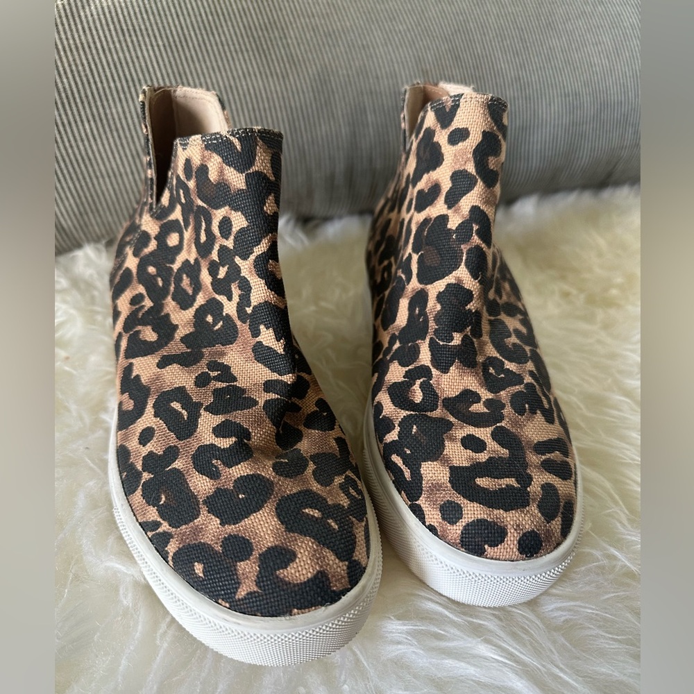 Steve Madden NWOT leopard ankle boots, size 8.5 - Picture 6 of 10